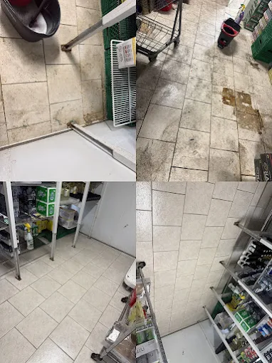 Utility room floor